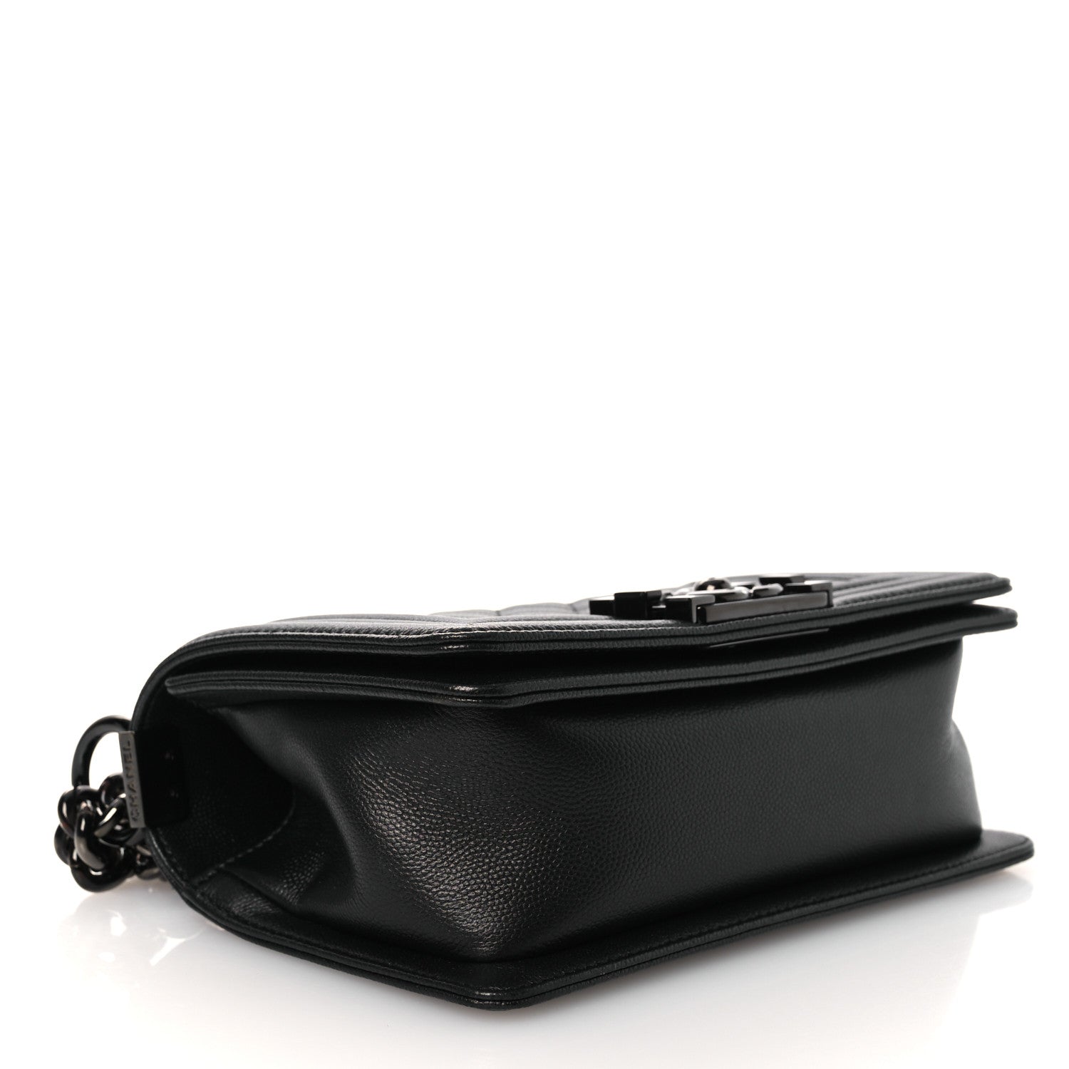 Chanel Caviar Quilted Small Boy Flap So Black 4 of 14