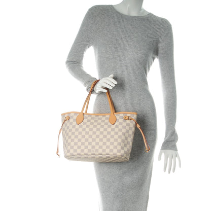 Louis Vuitton Damier Azur Neverfull PM 2 of 7