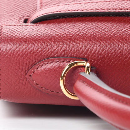 Hermes Epsom Kelly Sellier 25 Rouge Grenat 15 of 39
