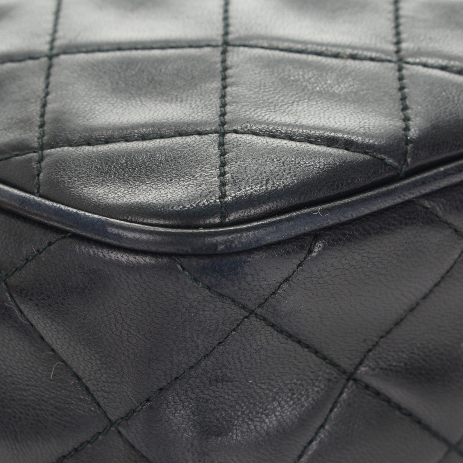 Chanel Lambskin Quilted Tassel Camera Case Black 6 of 10