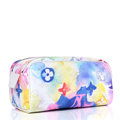 Louis Vuitton Monogram Watercolor Dopp Kit Toilet Pouch Multicolor 2 of 4