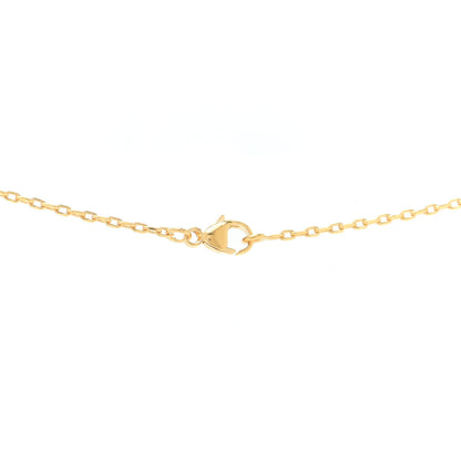 Hermes Lacquered Gold Mini Pop H Pendant Necklace Black 5 of 7