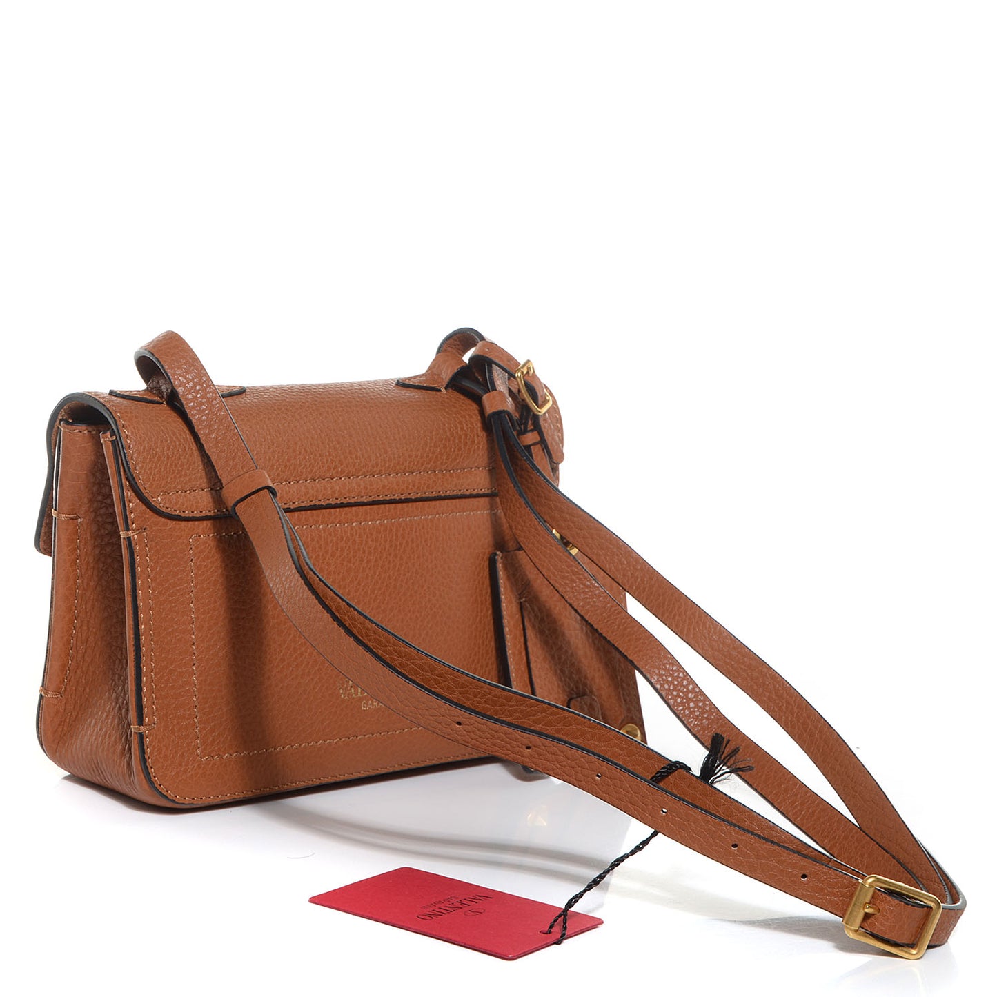 Vitello Eye On You Shoulder Bag Tan