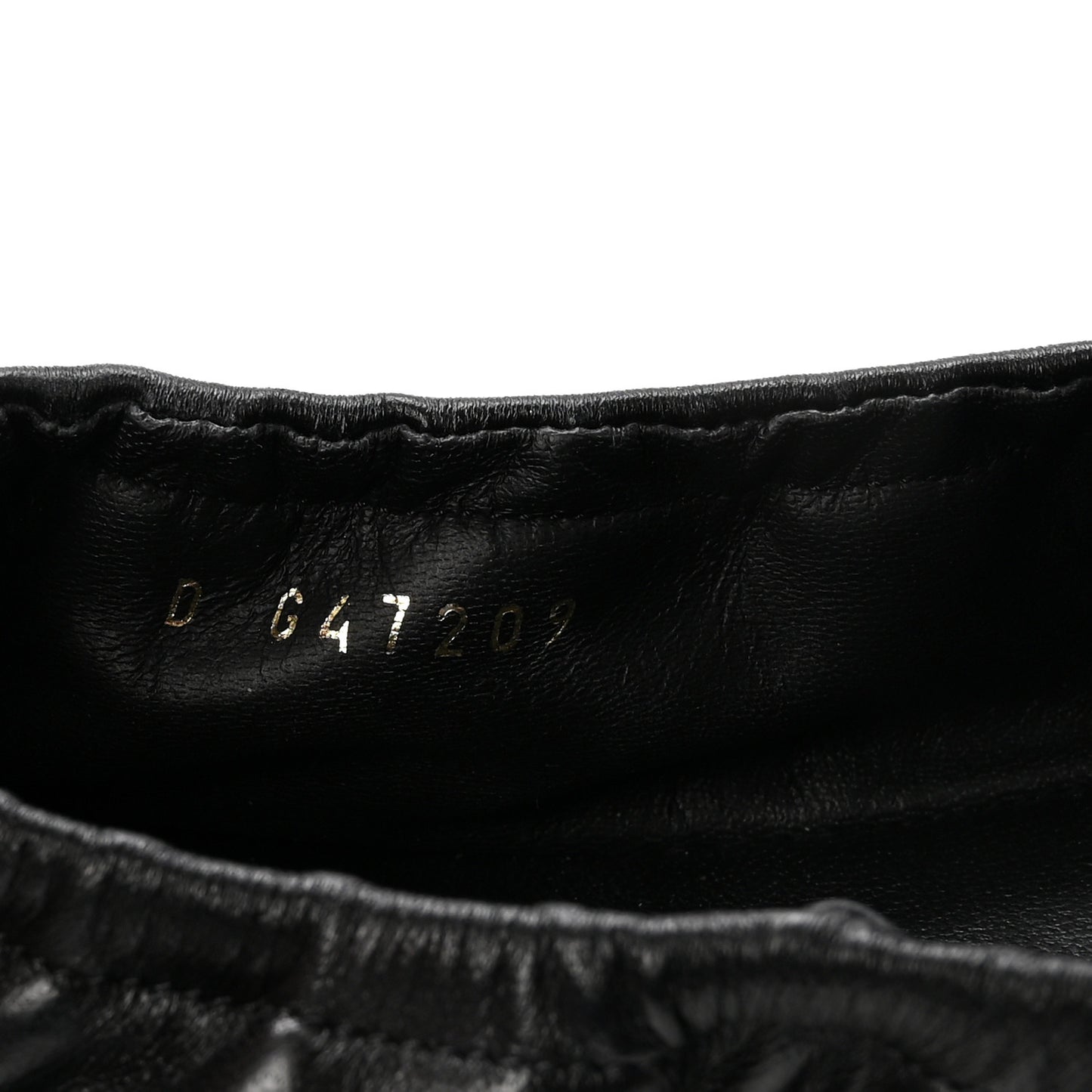 Lambskin CC Turnlock Ballerina Flats 37 Black