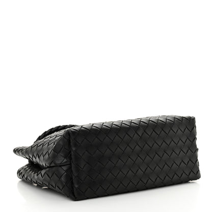 Bottega Veneta Nappa Intrecciato Medium Andiamo Shoulder Bag Black 4 of 9