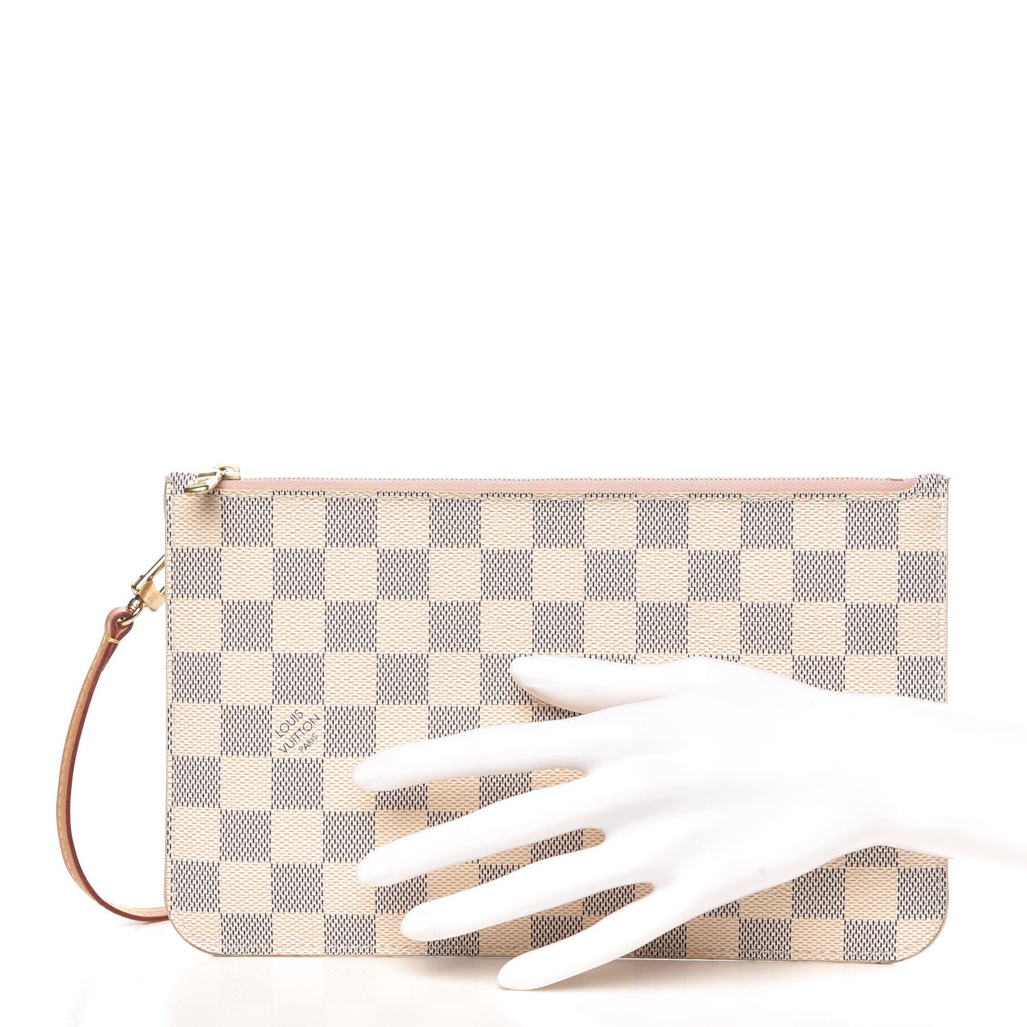 Damier Azur Neverfull MM GM Pochette Rose Ballerine
