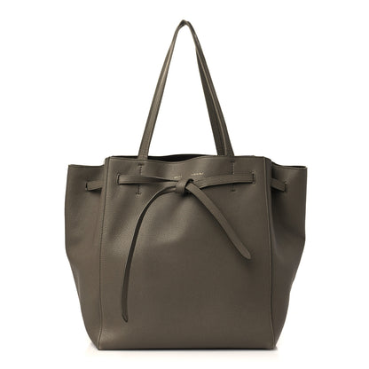 Celine Soft Grained Calfskin Small Belt Cabas Phantom Taupe 1 of 7