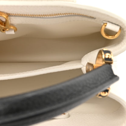 Louis Vuitton Taurillon Game On Capucines BB White 6 of 10