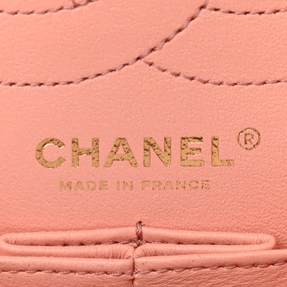 Chanel Wool Tweed Quilted 2.55 Reissue 225 Flap Light Pink 10 of 11