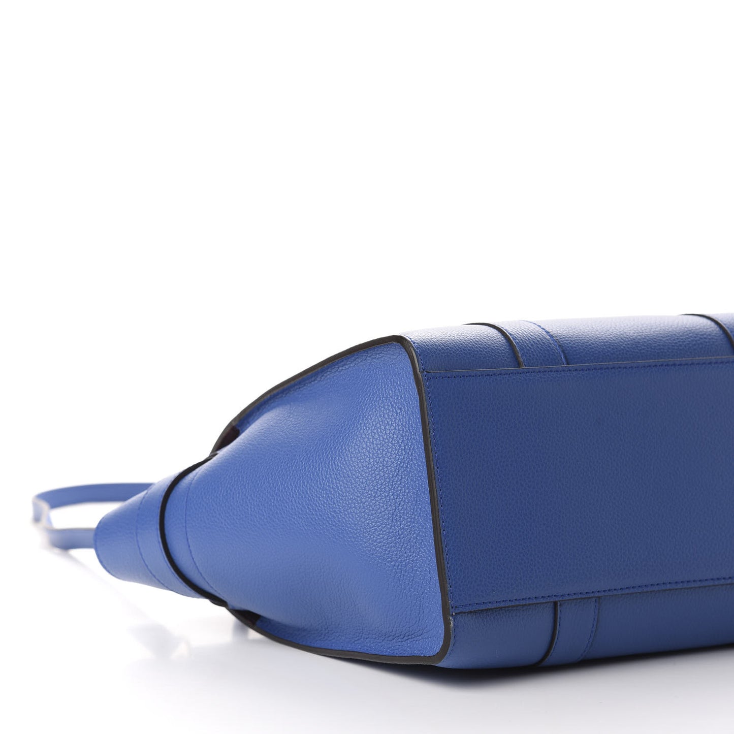 Small Classic Grain Small Bayswater Zip Tote Porcelain Blue