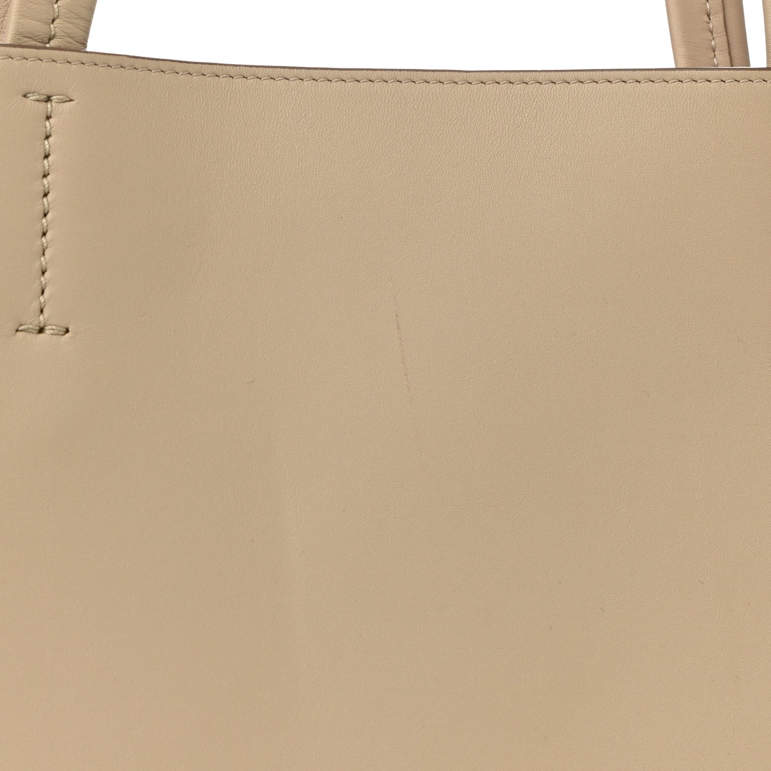 Celine Smooth Calfskin Small Belt Cabas Phantom Beige 11 of 14