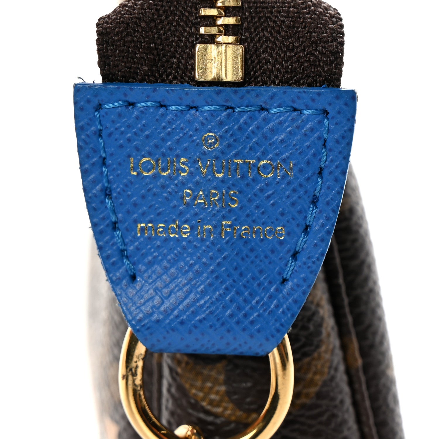 Louis Vuitton Monogram 2019 Christmas Animation Mini Venice Pochette Accessories Blue 6 of 8