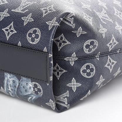 Louis Vuitton Savane Monogram Chapman Atlas Tote Ink 9 of 11