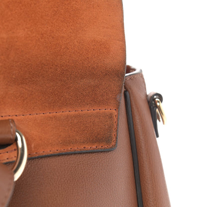 Chloe Suede Calfskin Mini Faye Backpack Tan 13 of 18