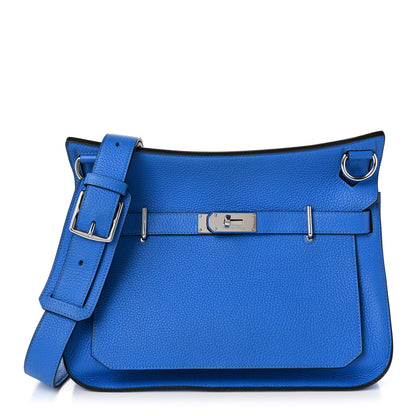 Hermes Taurillon Clemence Jypsiere 34 Bleu Hydra 1 of 10