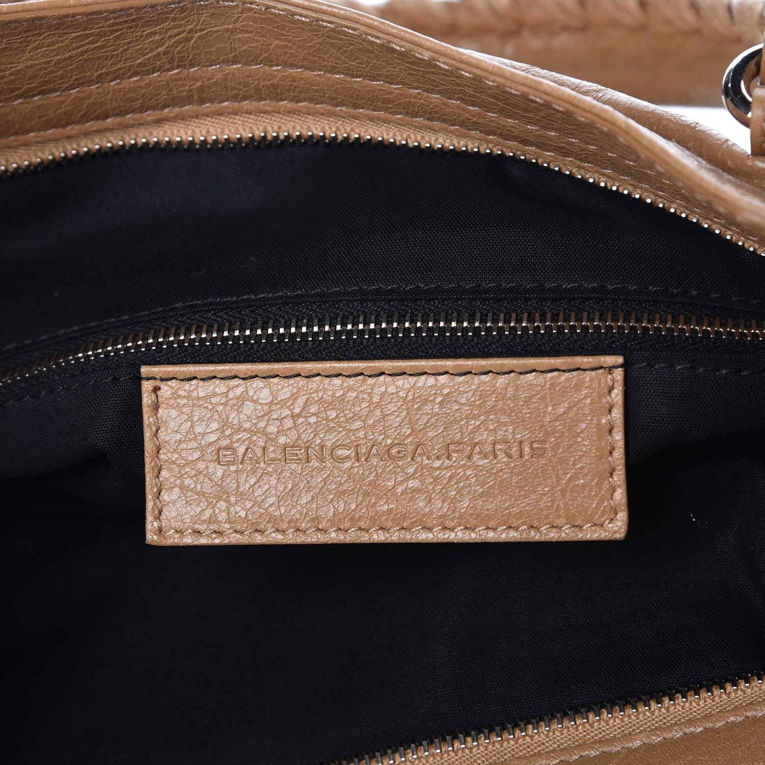 Balenciaga Agneau Giant 12 Silver Hardware Velo Beige Nougatine 7 of 8