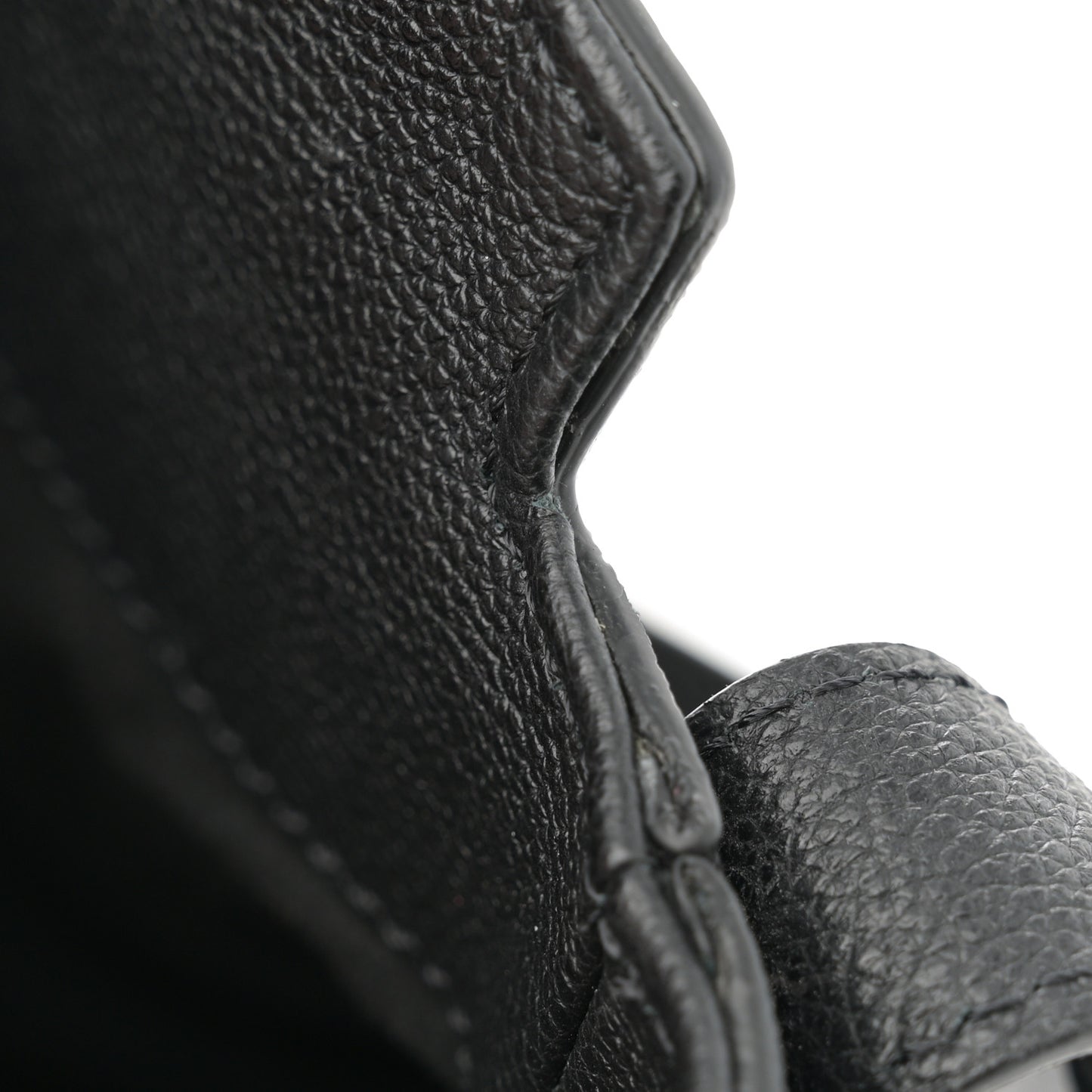 Grained Calfskin Mini TF Hobo Black