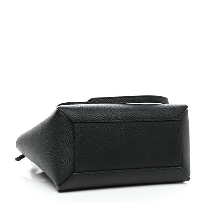 Celine Grained Calfskin Nano Belt Bag Black 5 of 13