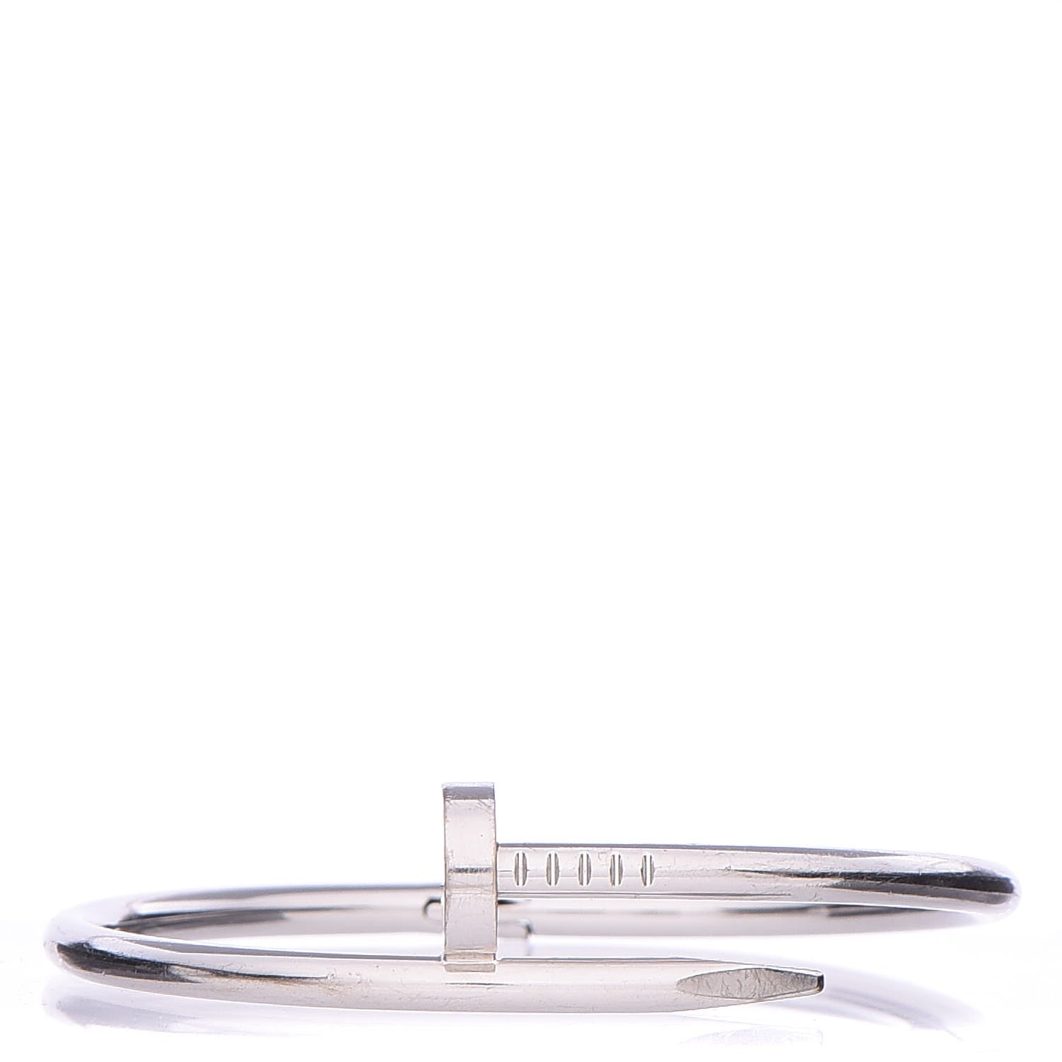 Cartier 18K White Gold Juste Un Clou Bracelet 16 1 of 4