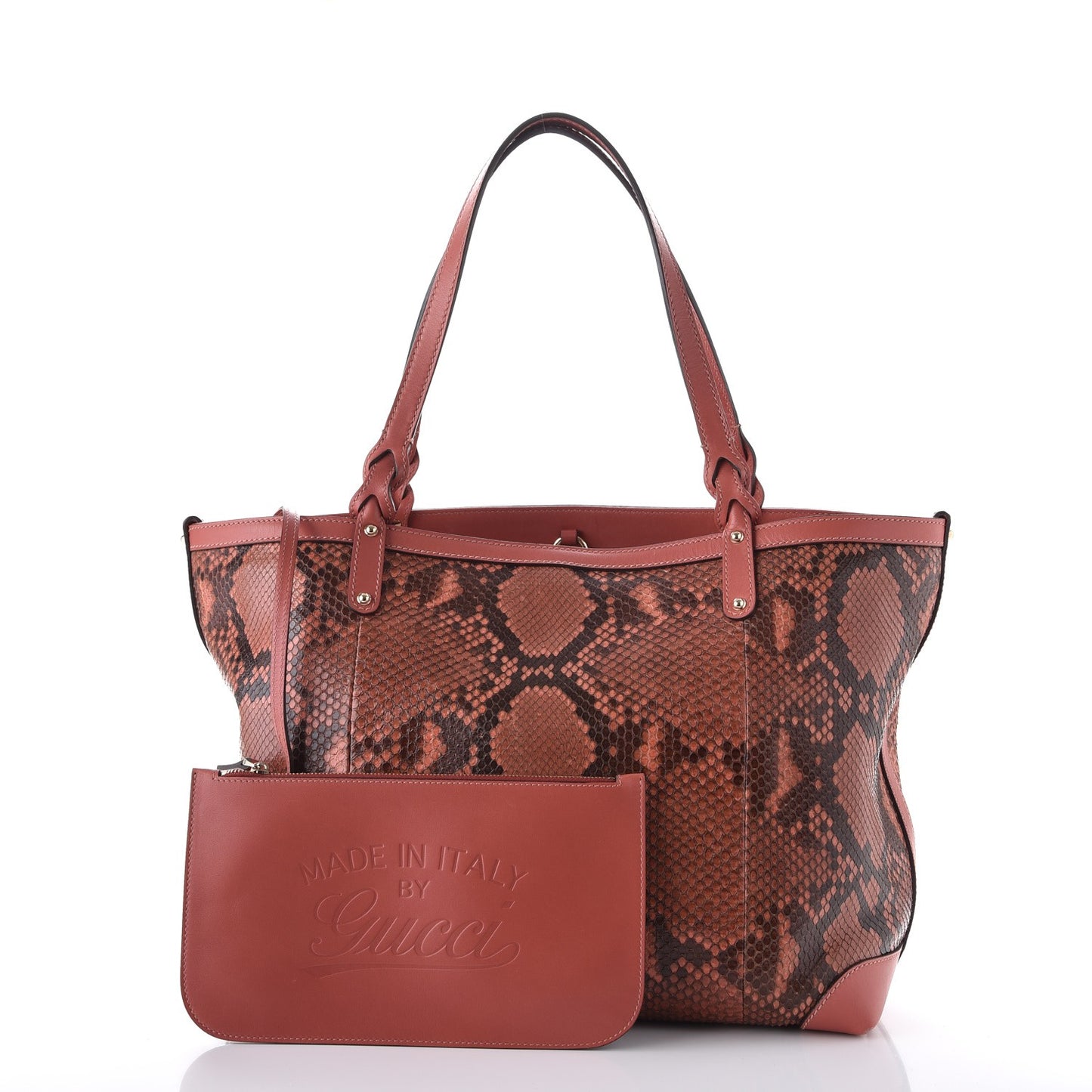 Python Medium Craft Tote Coral