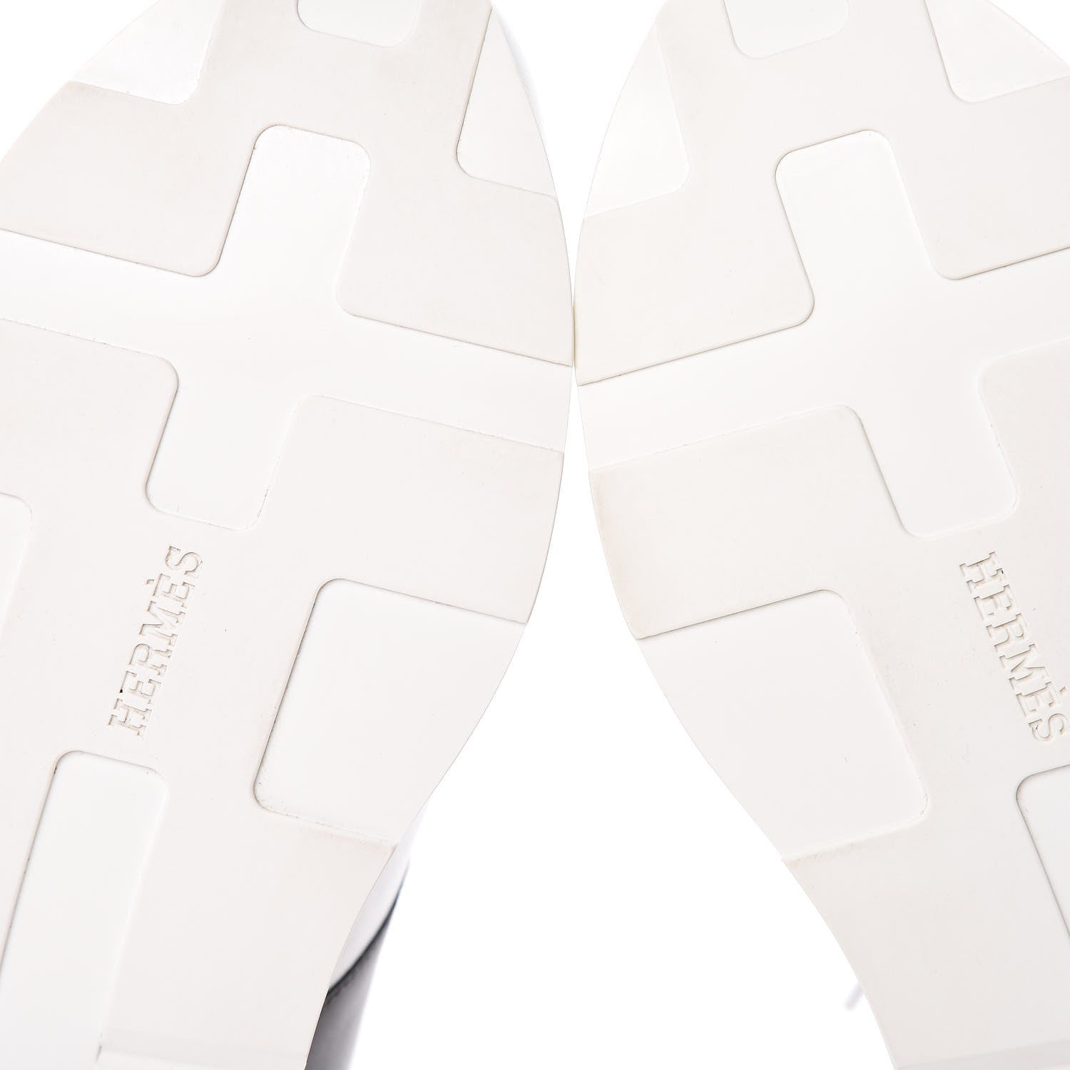 Hermes Calfskin Rebus Sneakers 38.5 Rose Aube Black White 15 of 18