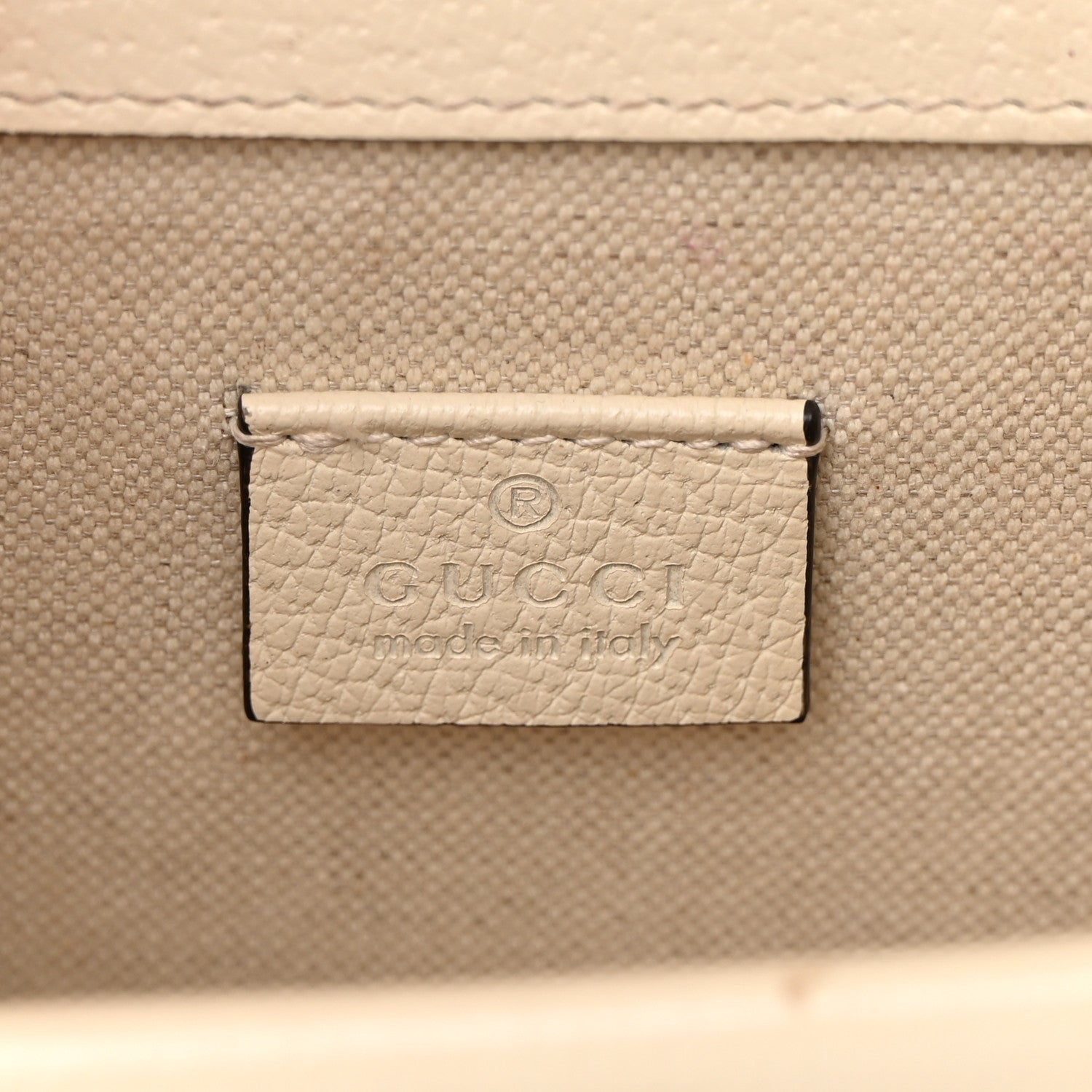 Gucci Textured Calfskin Crystal Mini Dionysus Shoulder Bag Mystic White 6 of 16