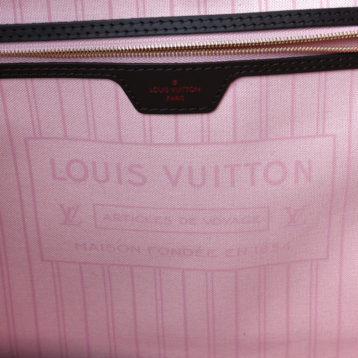 Damier Ebene Neo Neverfull MM Rose Ballerine