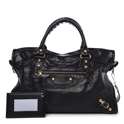 Balenciaga Agneau Giant 12 Gold Hardware City Black 1 of 13