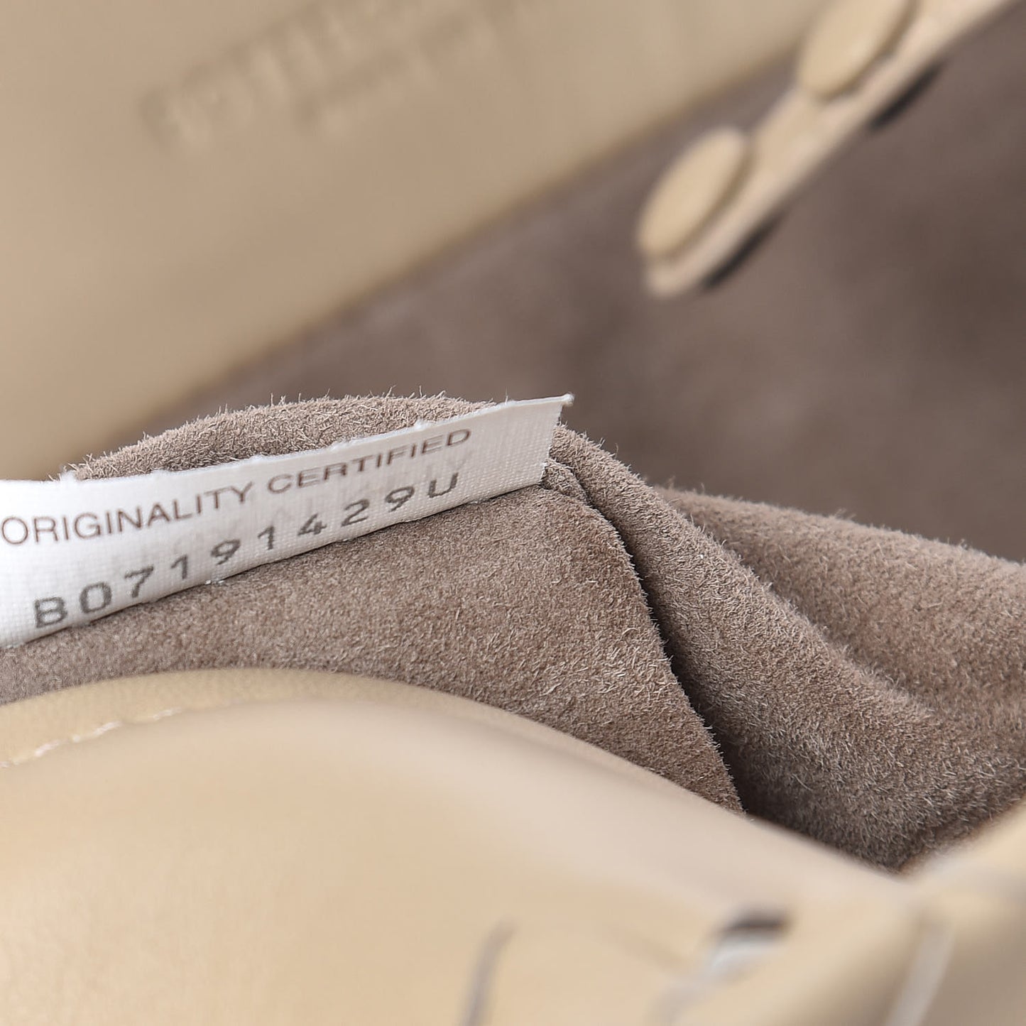 Nappa Intrecciato Seamless Tote Mink