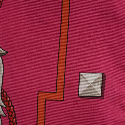 Hermes Silk Les Cles Scarf 90 5 of 6