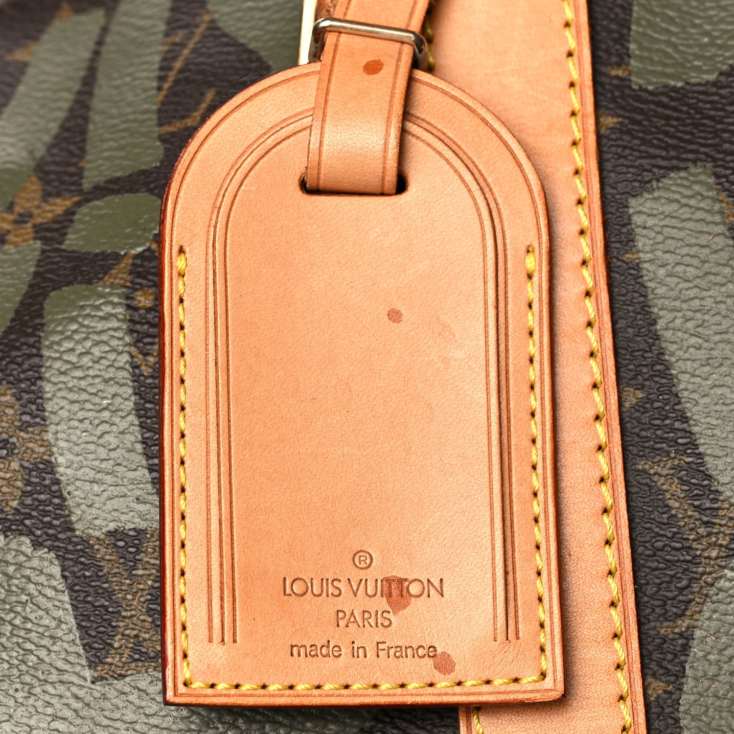 Louis Vuitton Graffiti Keepall 50 Kaki 18 of 18