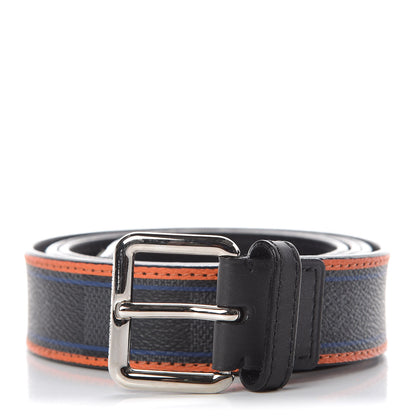 Louis Vuitton Damier Graphite Ace Belt 100 40 1 of 8