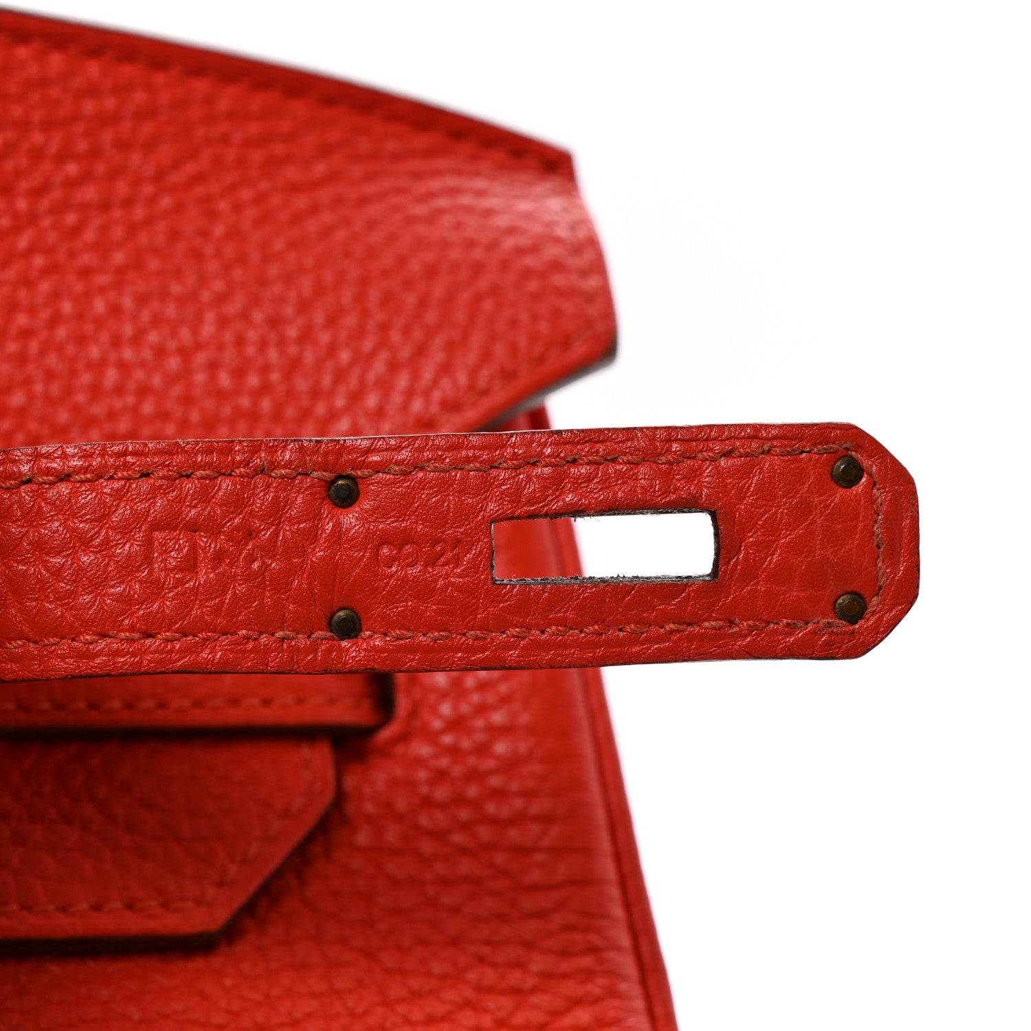 Hermes Togo Birkin 35 Rouge de Coeur 7 of 11
