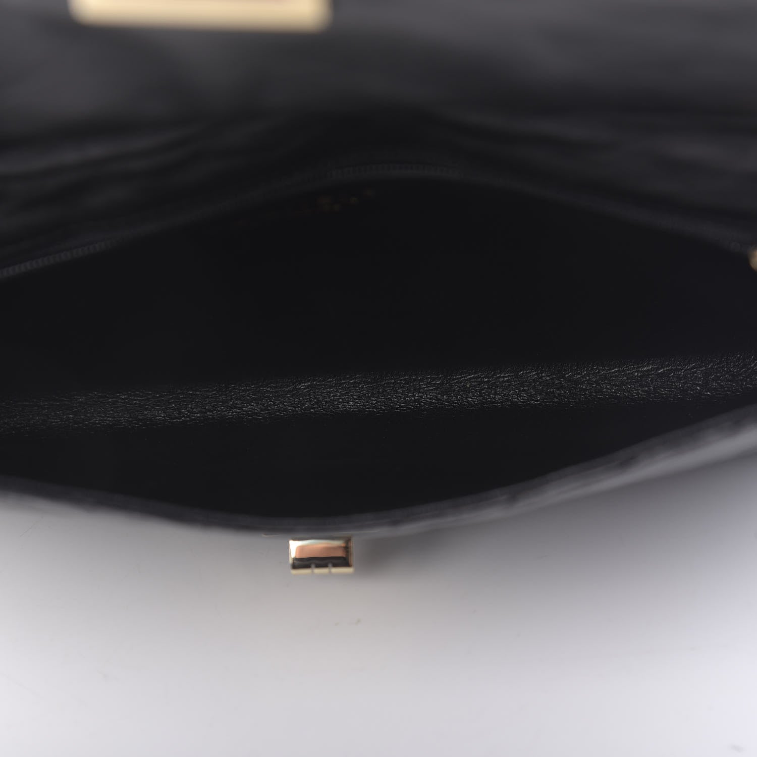 Chanel Aged Calfskin Chevron Quilted Reissue 2.55 Clutch Black 5 of 10