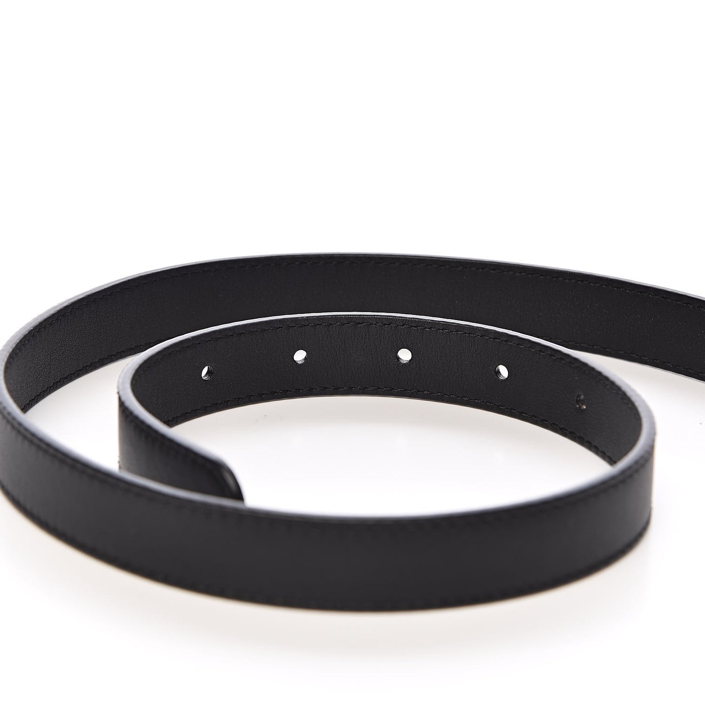 Calfskin Double G 20mm Belt 80 32 Black