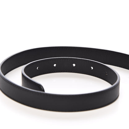 Gucci Calfskin Double G 20mm Belt 80 32 Black 6 of 6