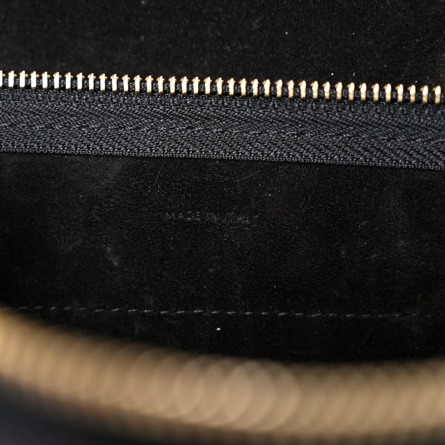 Grained Calfskin Nano Belt Bag Black