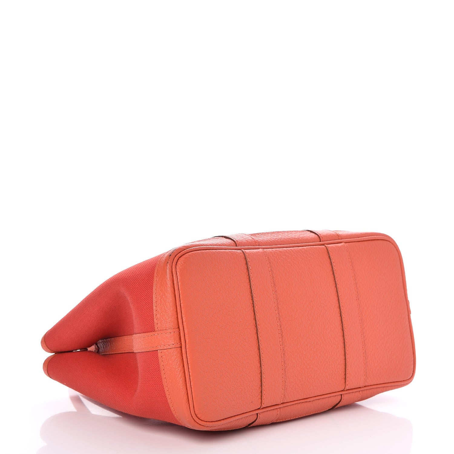 Hermes Toile Officier Negonda Garden Party 30 TPM Rouge Tomate Capucine 4 of 11