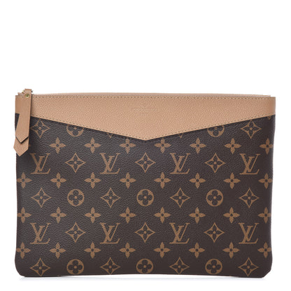 Louis Vuitton Monogram Daily Pouch Sesame 1 of 9