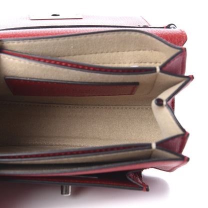 Givenchy Goatskin Mini GV3 Shoulder Bag Bright Red 5 of 9