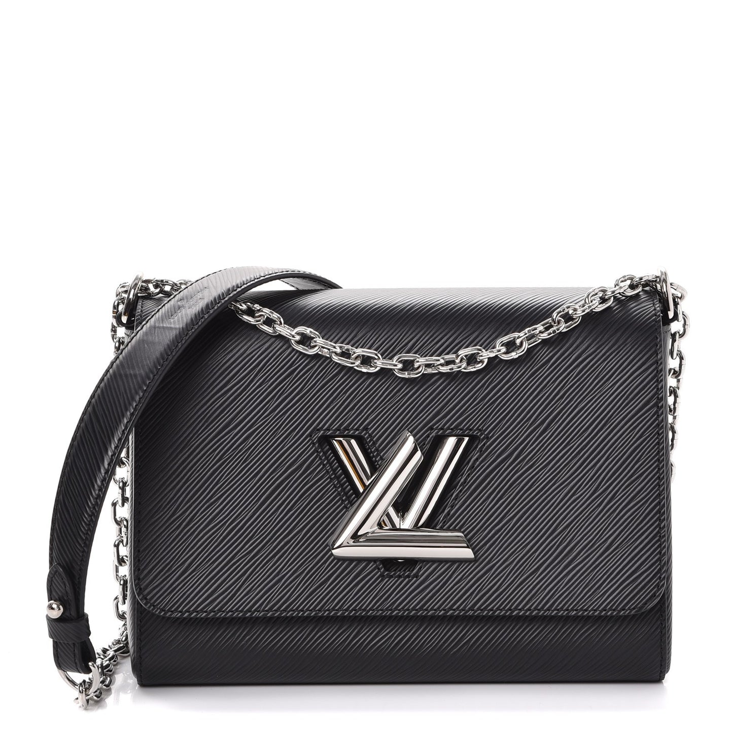 Epi Twist Shoulder Bag MM Black