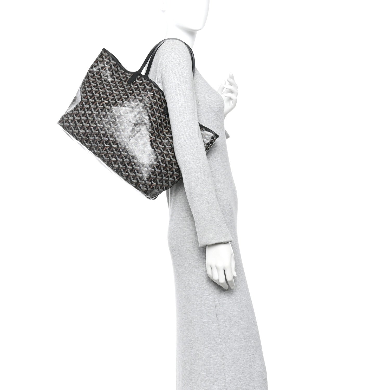 Goyard Goyardine Saint Louis PM Black 2 of 11