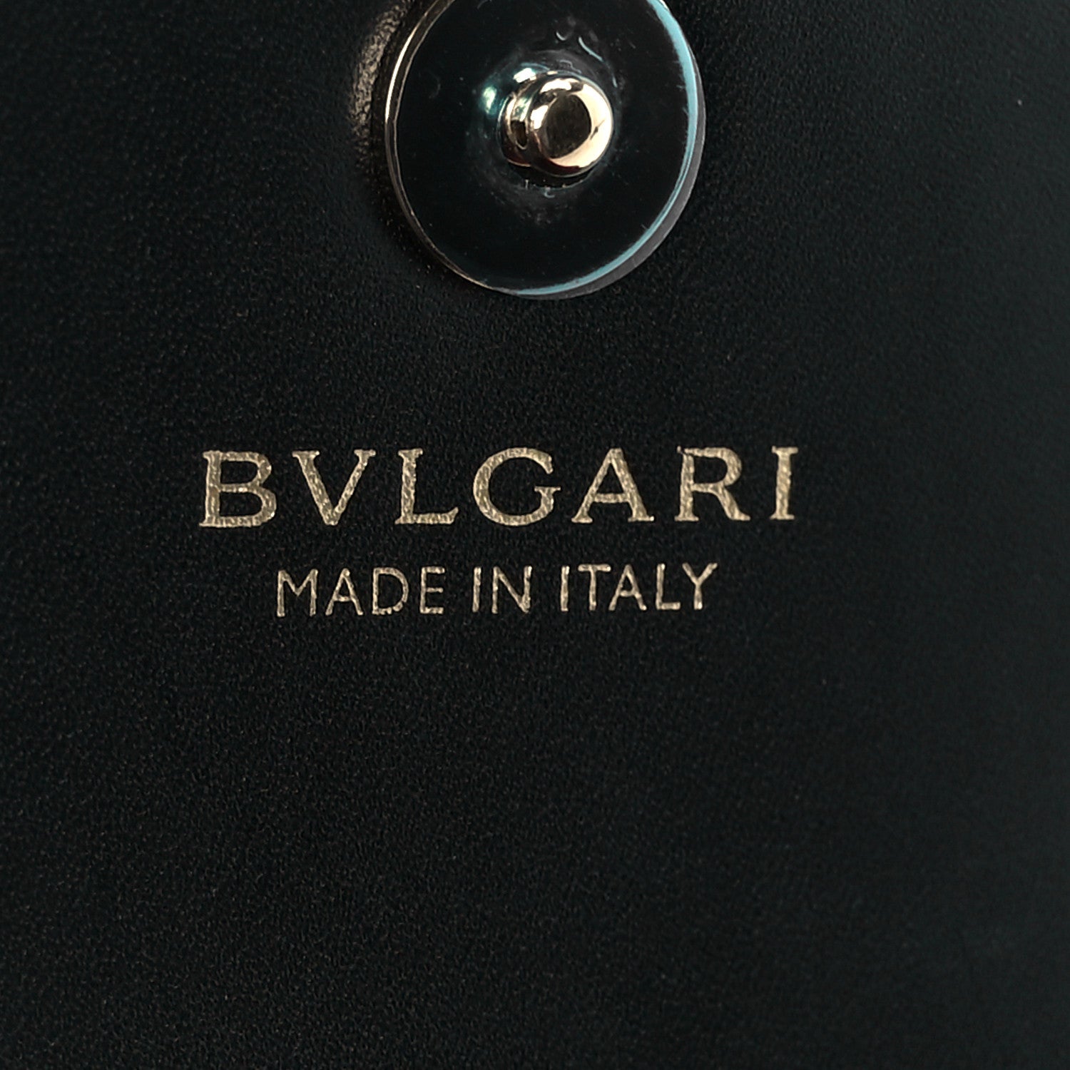 Bulgari Calfskin Serpenti Forever Star Chain Wallet Black Red 7 of 9