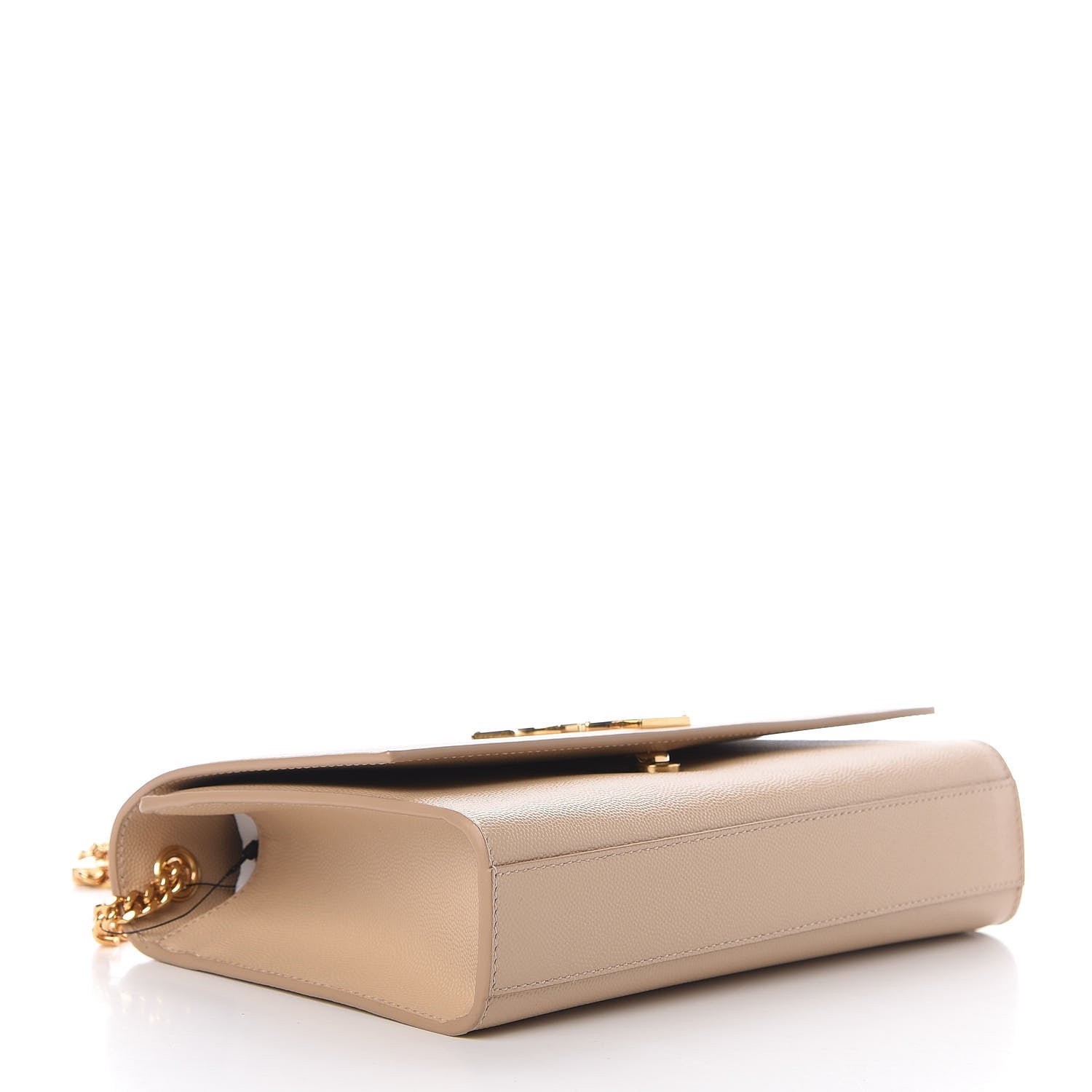 Saint Laurent Grain De Poudre Medium Monogram Kate Satchel Nude Powder 4 of 10