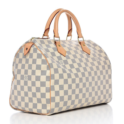 Louis Vuitton Damier Azur Speedy 30 3 of 11