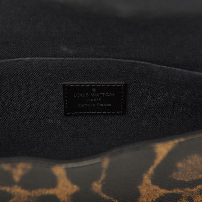 Louis Vuitton Monogram Animal Print Pochette Felicie Chain Wallet 7 of 8
