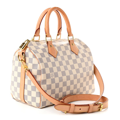 Louis Vuitton Damier Azur Speedy Bandouliere 25 3 of 10