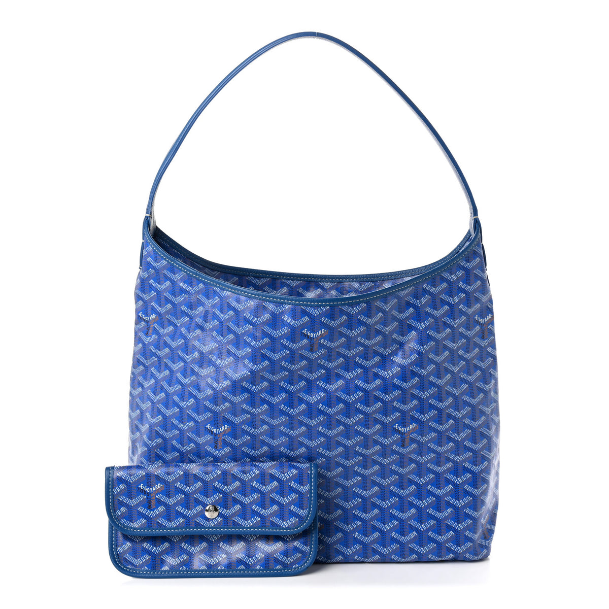 Goyard Goyardine Boheme Hobo Blue 3 of 12