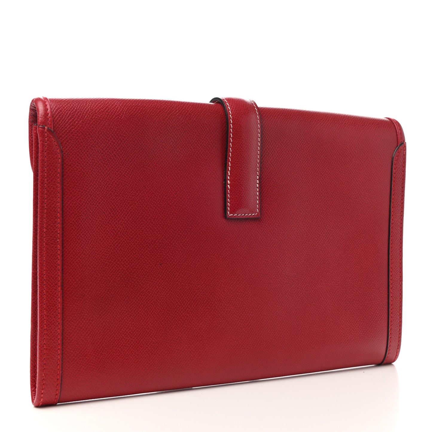Courchevel Jige PM Clutch Rouge Vif