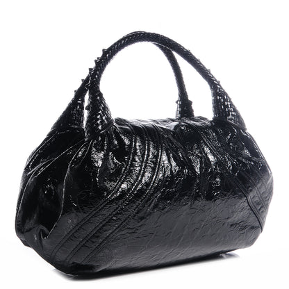 Fendi Crispe Vernice Spy Black 3 of 8